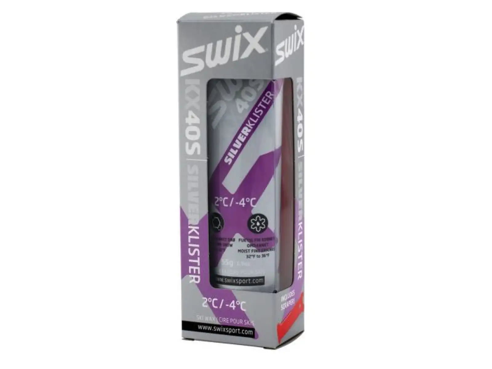 Swix Kleber lila - silber 55 g