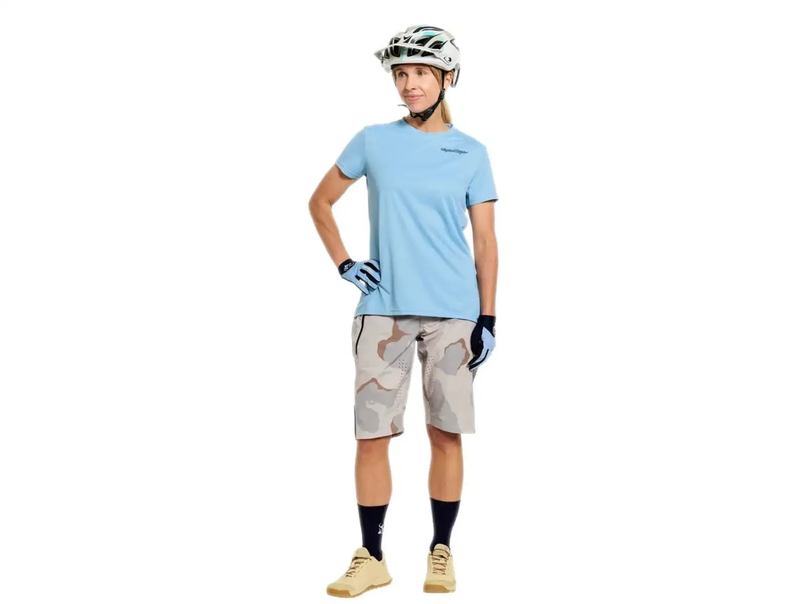 Troy Lee Designs Lilium Pro Damen-Shorts Flow Camo Pumice