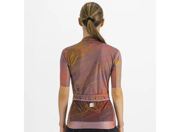 Sportful Cliff supergiara Damen Kurzarmtrikot malve