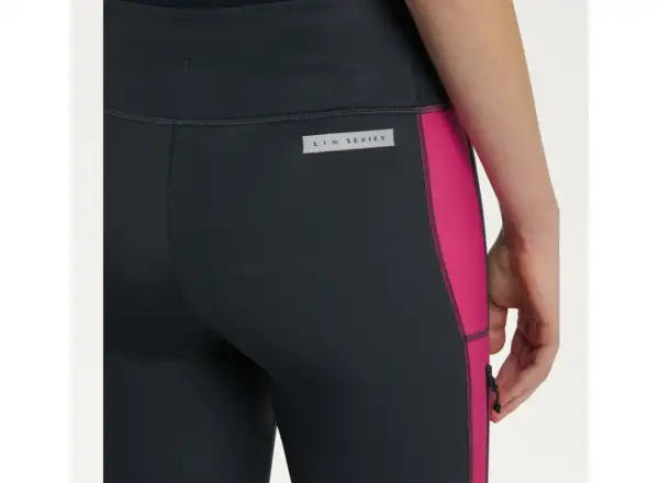 Haglöfs L.I.M Winter elastische Damenhose dunkelgrau/rosa