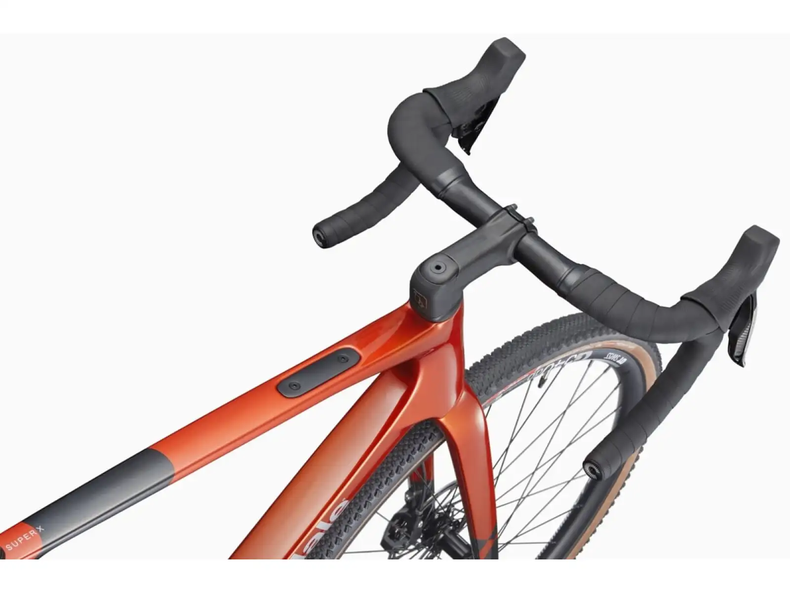 Cannondale SuperX 4 AXS Gravelbike Flame Orange