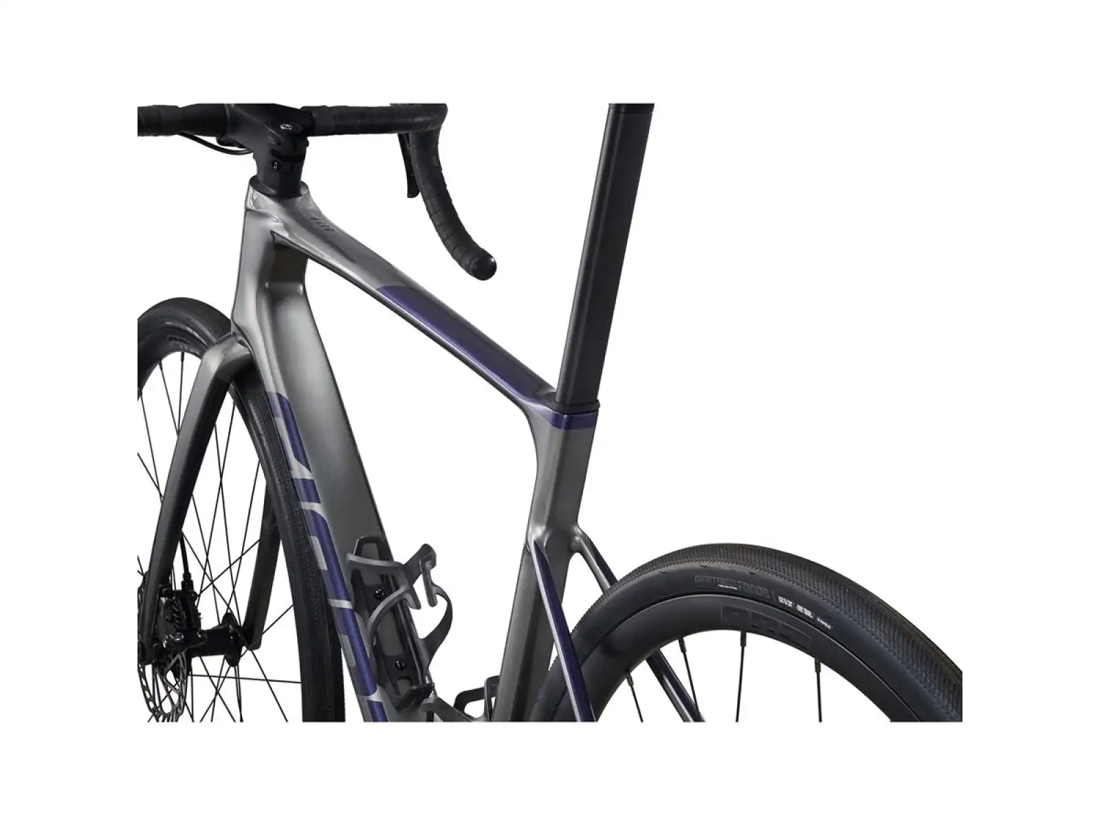 Giant Defy Advanced 1 Rennrad Charcoal / Milchstraße