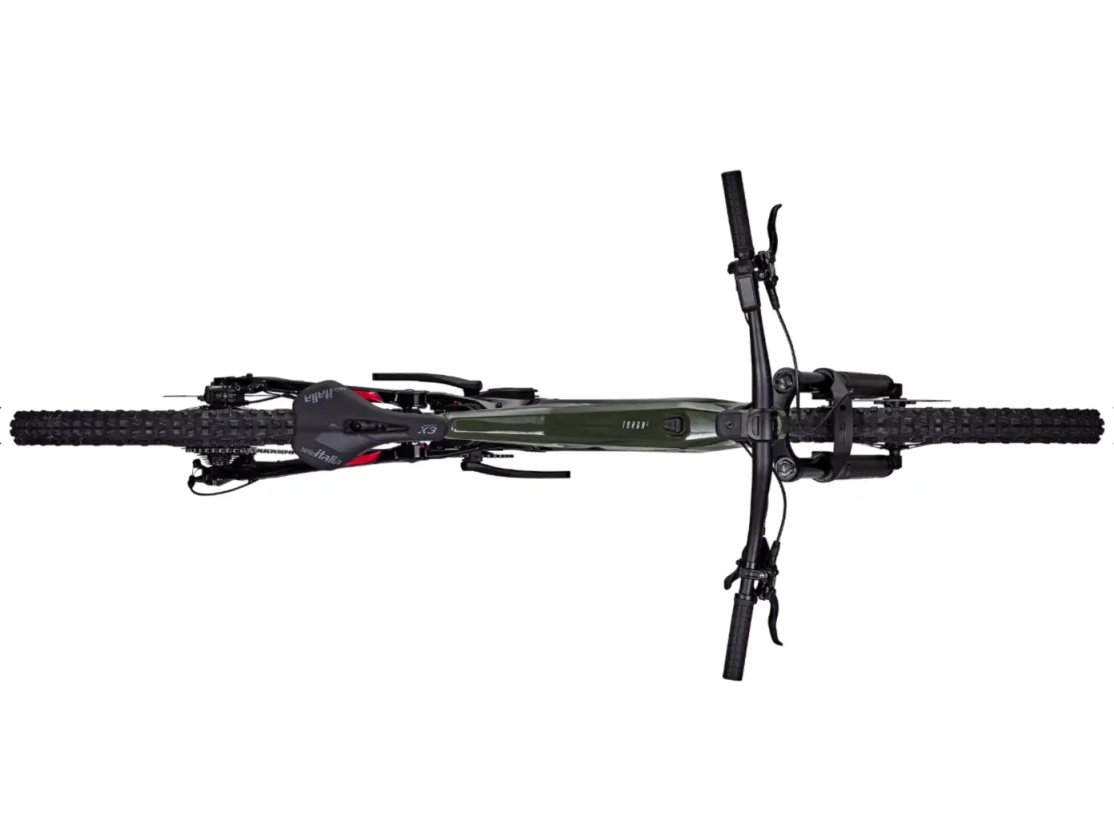 Focus E-Mountainbike – Thron2 6.7 600 Wh Urbangreen/Magicblack