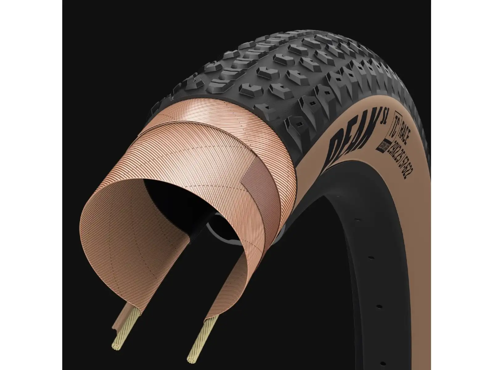 Goodyear Peak SL Race Tubeless Komplett 29x2,40" MTB Reifen Kevlar