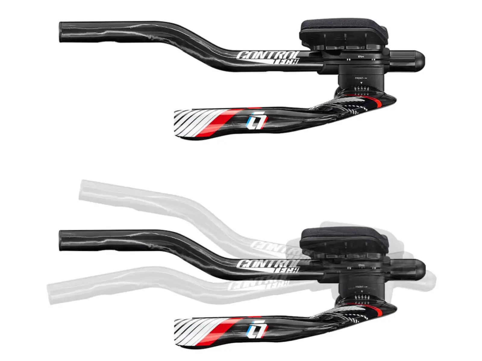 ControlTech Time Zone Aerobar Carbon Lenker Schwarz