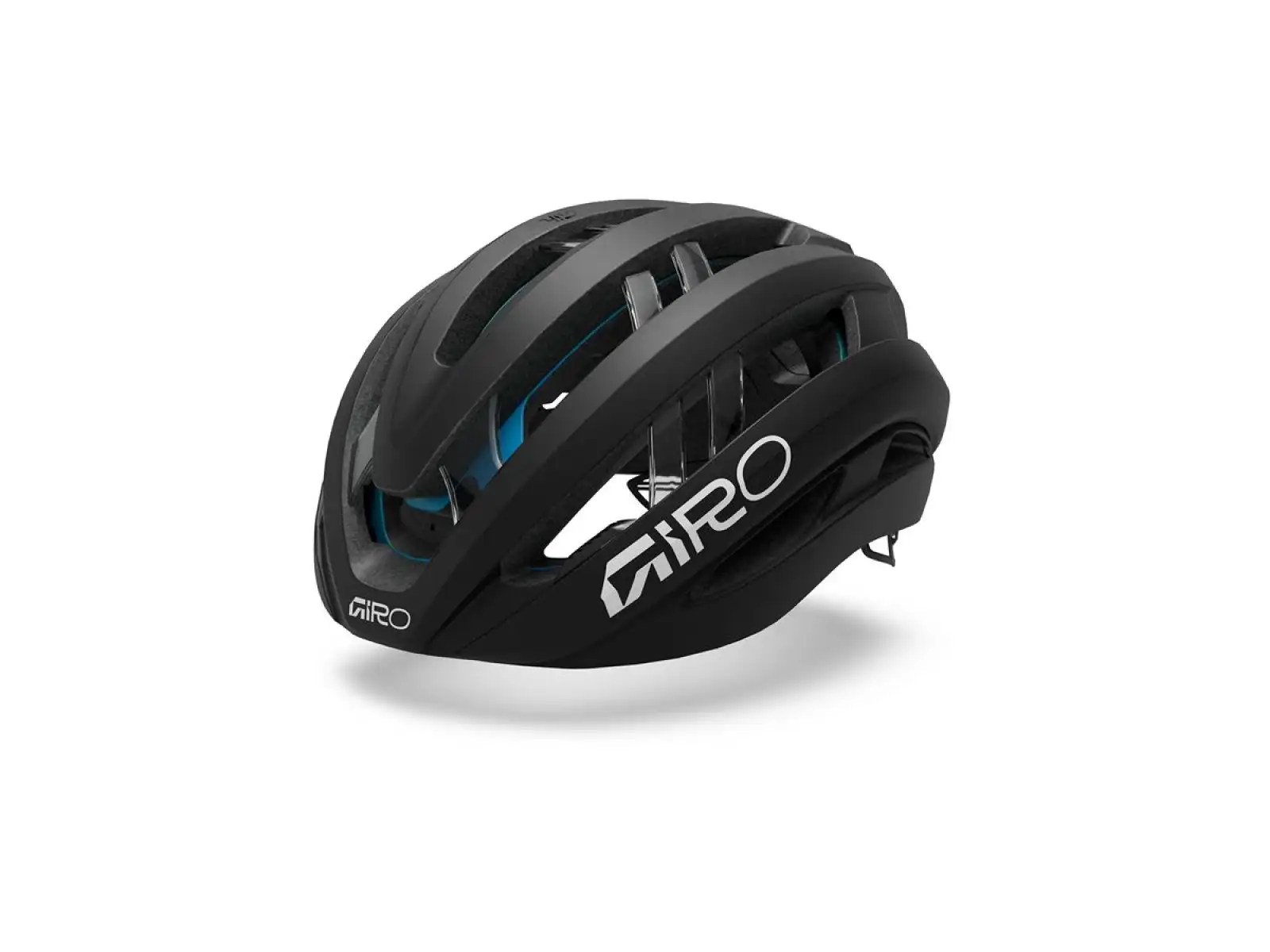 Giro Aries Spherical Straßenhelm mattschwarz/weiß