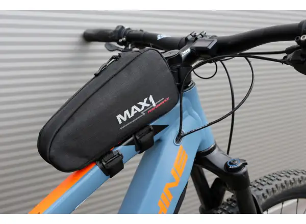 MAX1 Top Tube 1,6 l Rahmentasche in Schwarz.