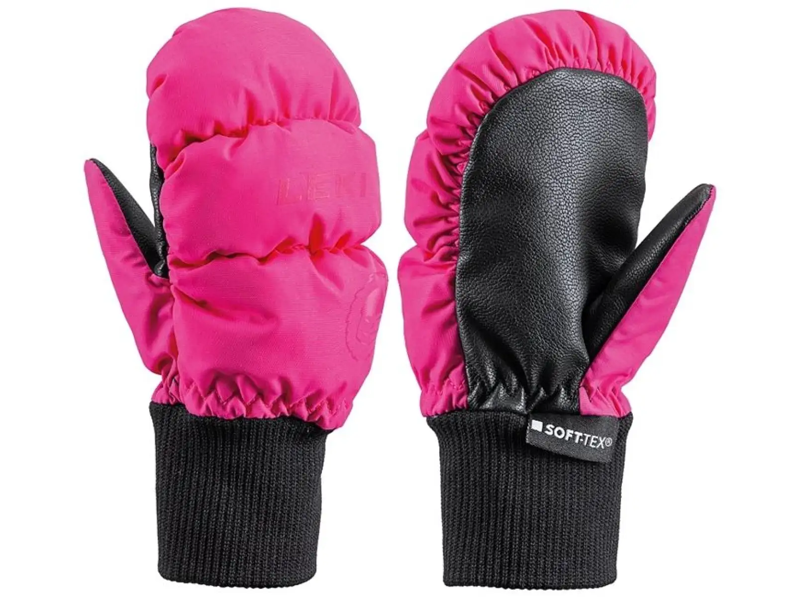 Leki Little Eskimo Mitt Short Skihandschuhe Kinder pink