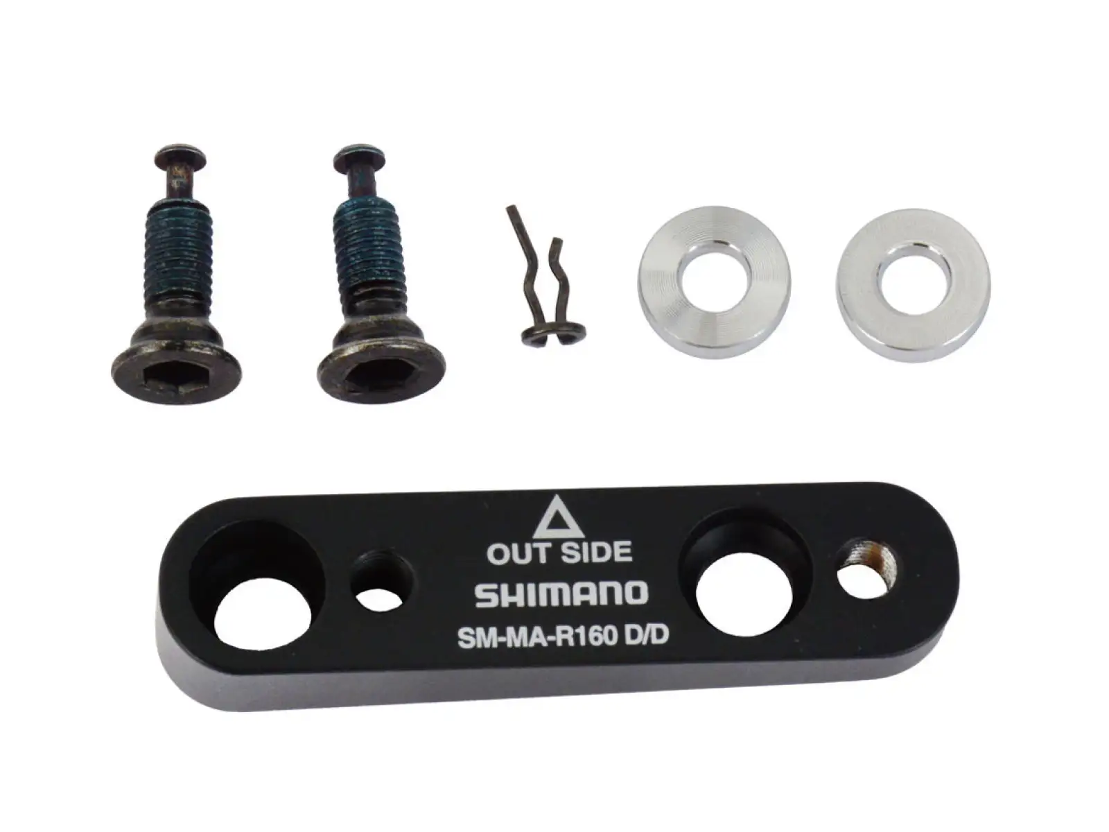 Shimano SM-MA-R160 Flat Mount Adapter Hinten 160 mm