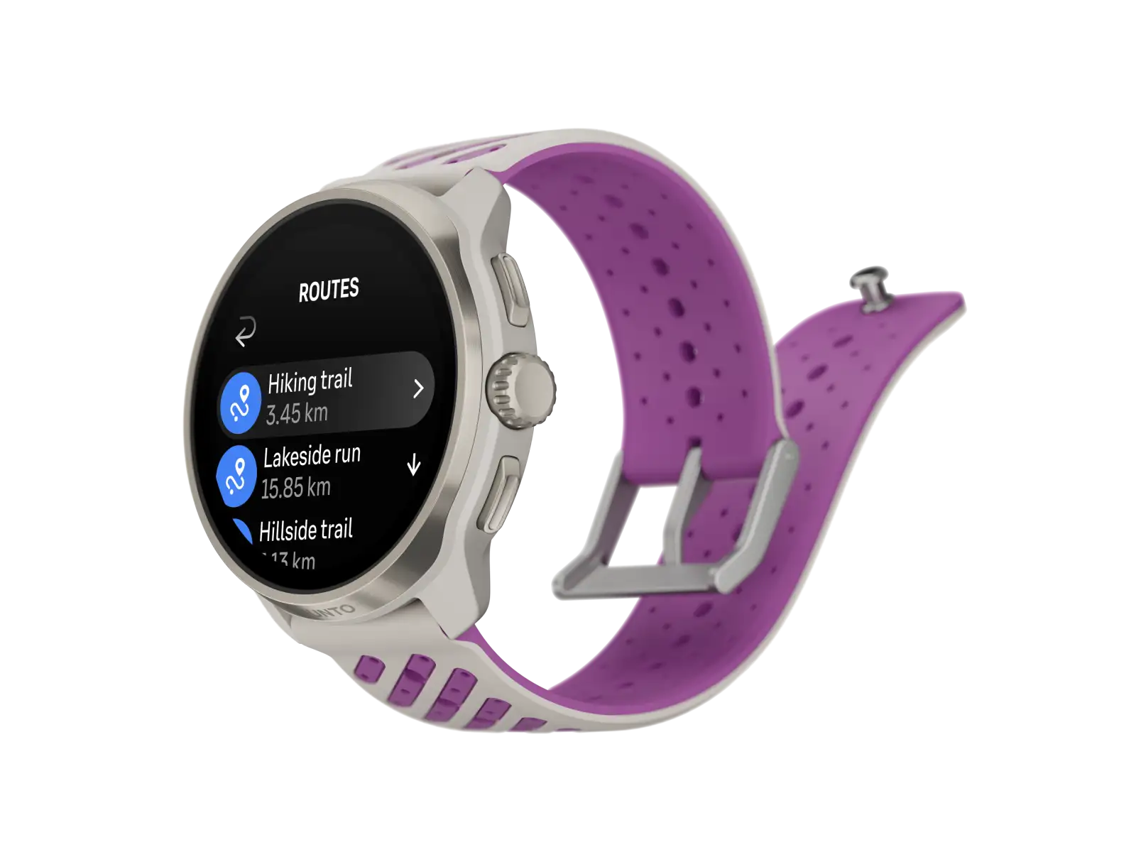 Suunto Race 3S Sportuhr Titanium Orchid
