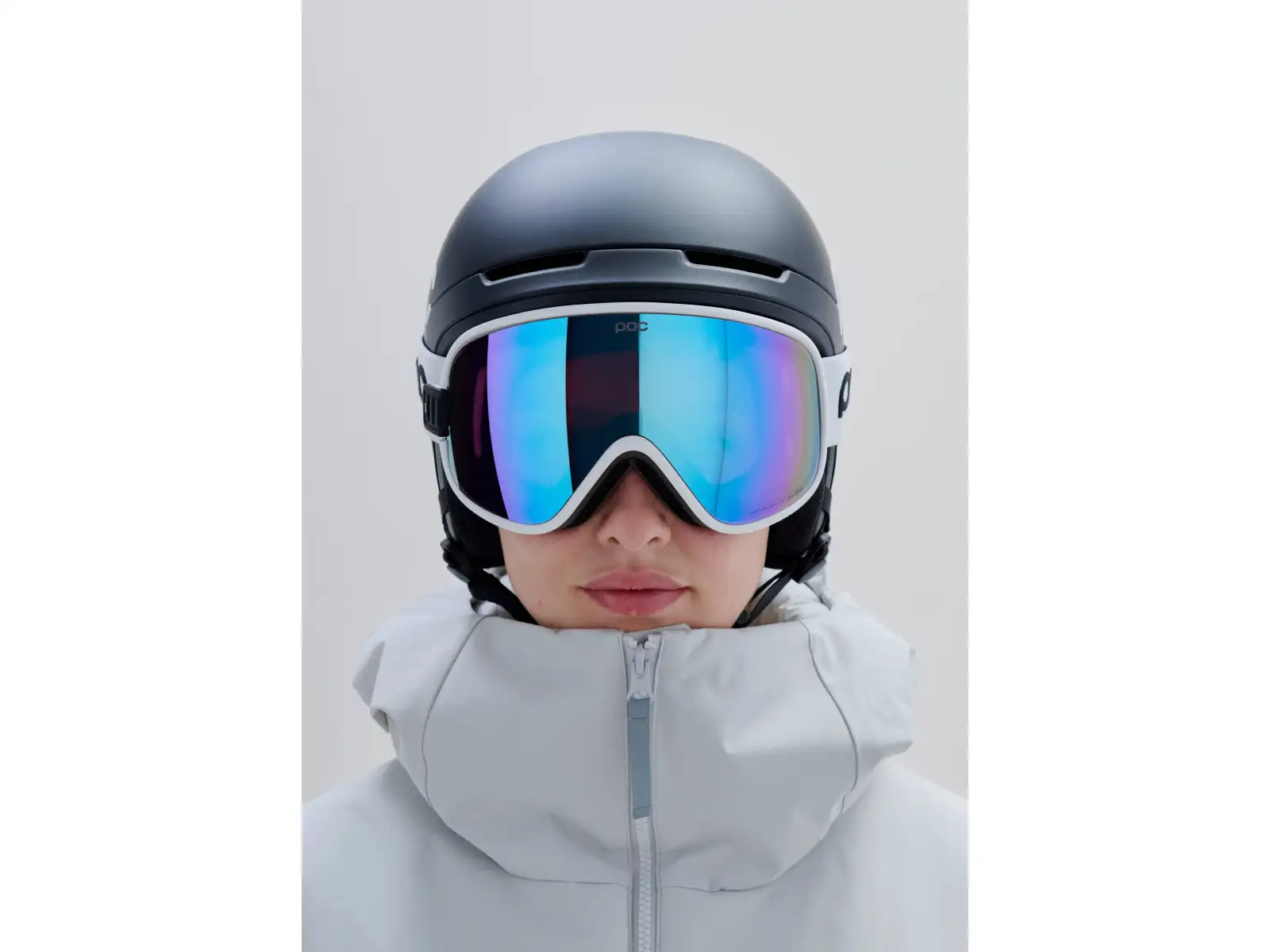 POC Vitrea Mid Skibrille Hydrogen White/Partly Sunny Blue