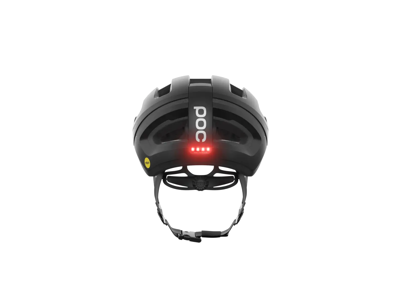 POC Omne Beacon MIPS Rennradhelm Uranium Black Matt