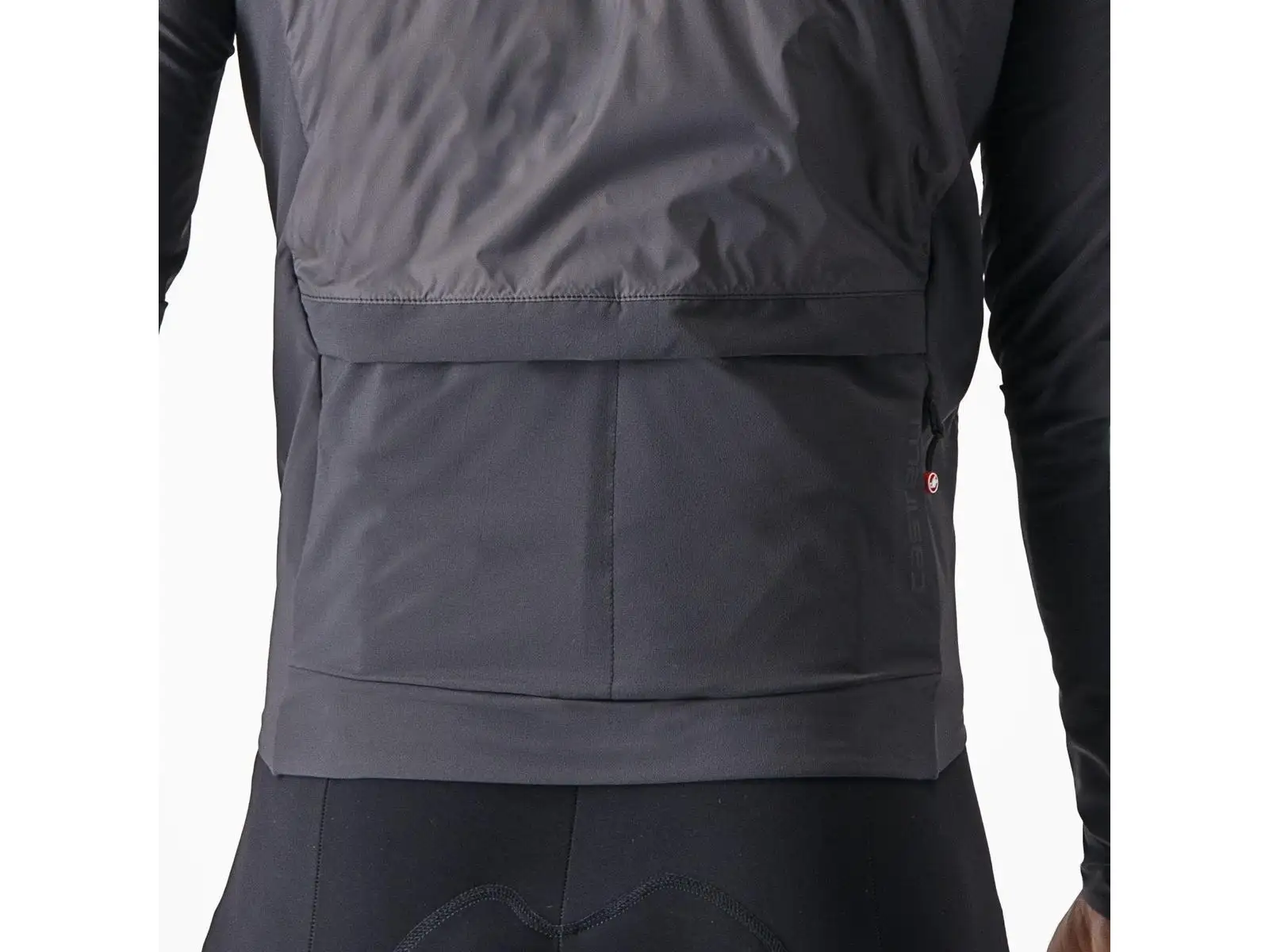 Castelli Unlimited Puffy Herrenjacke Defender Green/Dunkelgrau