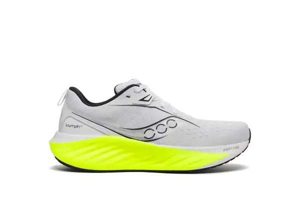 Saucony Triumph 22 Herren-Laufschuhe White/Citron