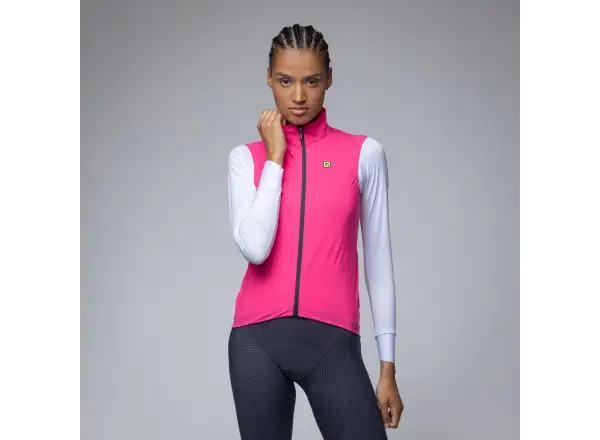 Alé Klimatik Guscio Racing 2.0 Damen Radweste Fuchsia