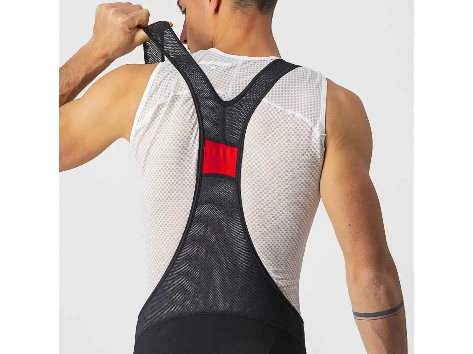 Castelli Endurance 3 Herrenshorts mit Einsatz und Hosenträgern Black