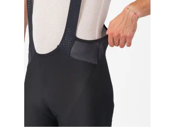 Castelli Endurance 4 Herren-Shorts mit Polster und Trägern schwarz