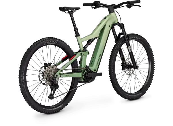 Focus THRON 8 800Wh vollgefedertes E-Bike Mintgrey matt / Artichokegreen matt
