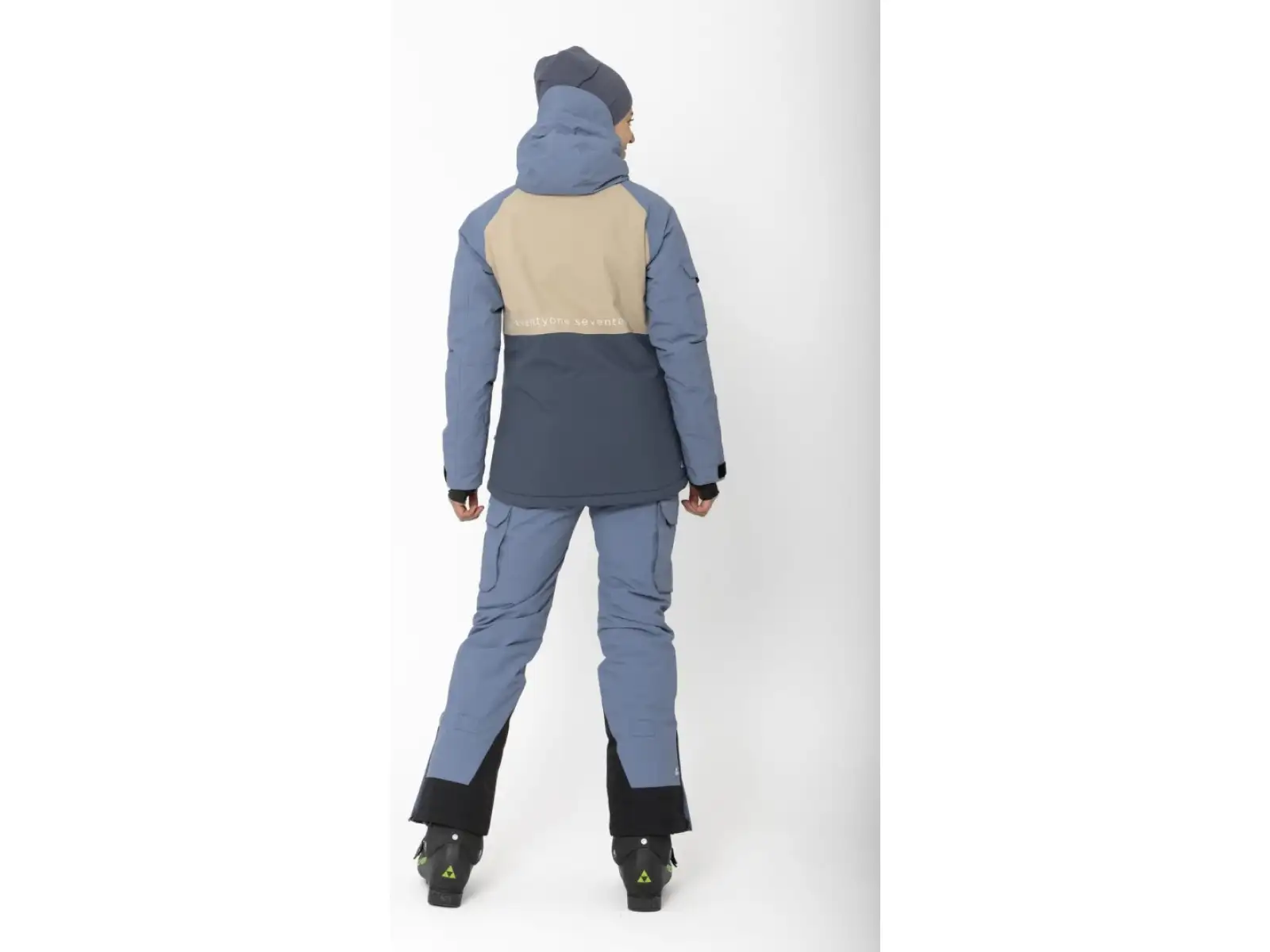 2117 of Sweden Nelkerim Damen Skijacke Dusty Blue