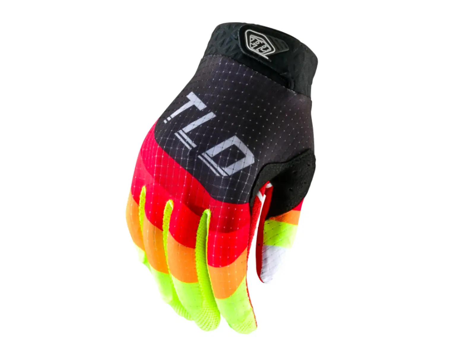 Troy Lee Designs Air Reverb Kinderhandschuhe Black/Yellow