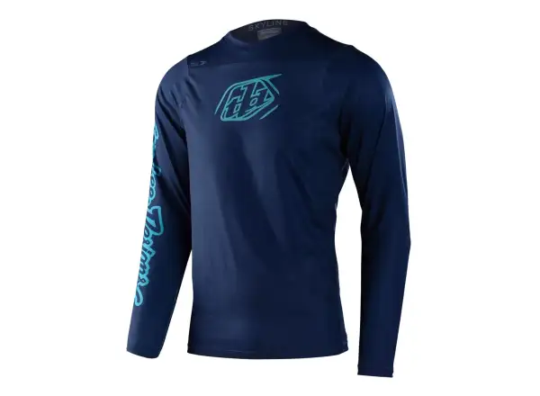 Troy Lee Designs Skyline Chill Herrenshirt Langarm Navy