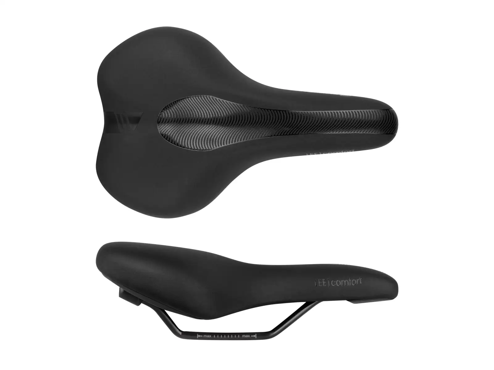 Force Lee Comfort touristischer Damensattel schwarz