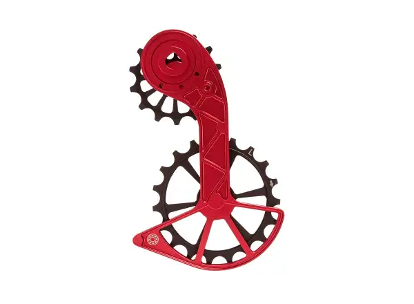 KOGEL Kolossos Schaltwerkskäfig mit Schaltröllchen Sram eTap AXS Rot