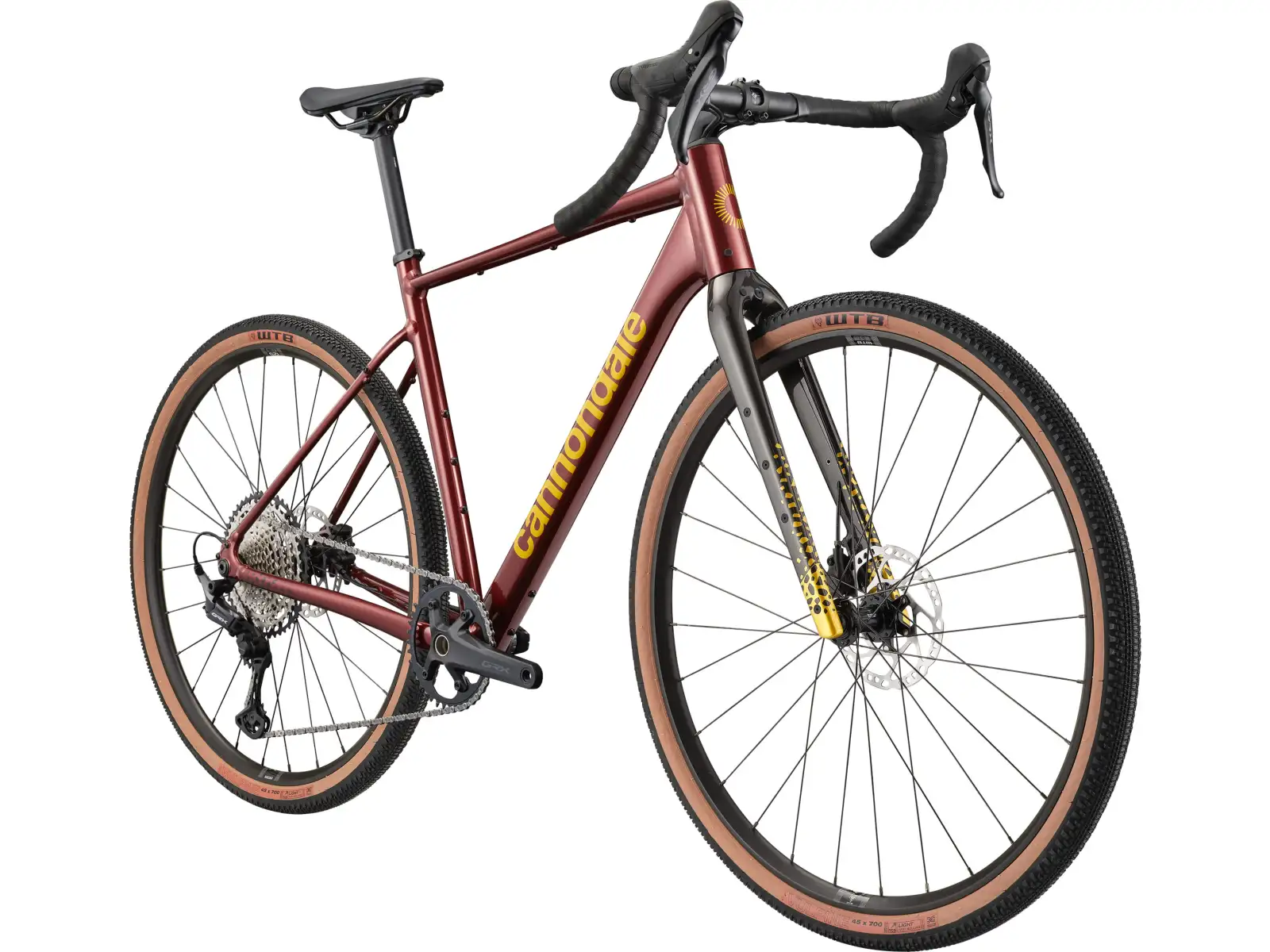 Cannondale Topstone CAAD 1 GRX 1X Gravelbike Wine Red