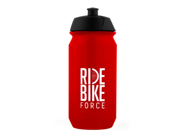 Force Ride Bike Fahrradflasche 500 ml rot/weiß