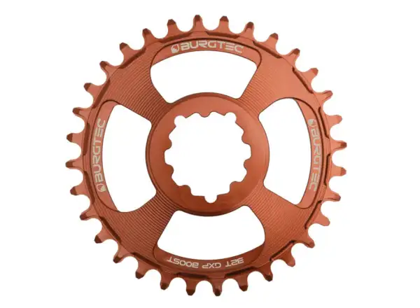 Burgtec Thick Thin GXP Boost Kettenblatt mit 3 mm Offset und 34 Zähnen in Bronze