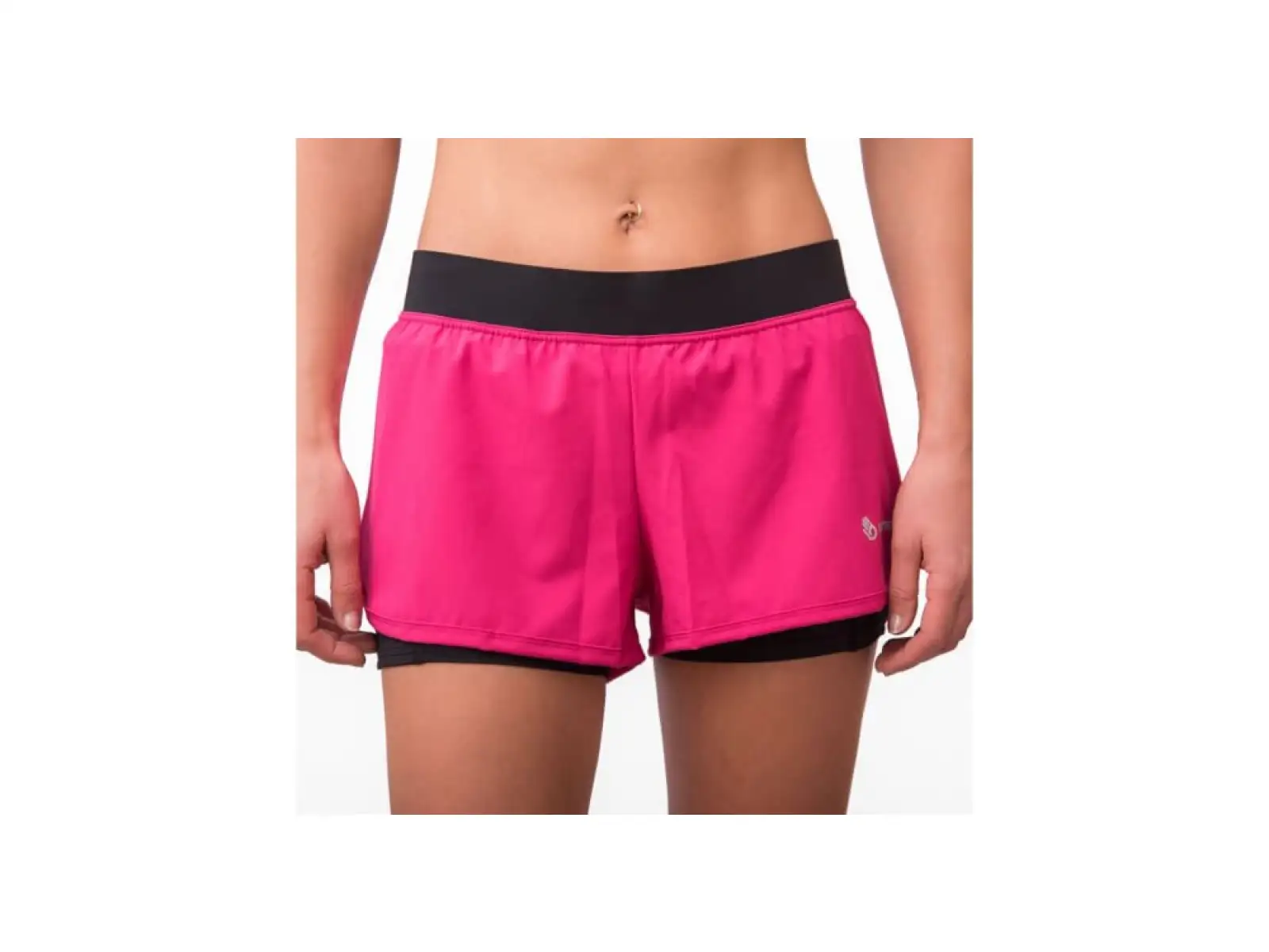 Sensor Trail Damen Shorts Rosa/Schwarz