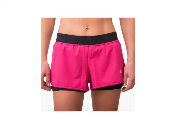 Sensor Trail Damen Shorts Rosa/Schwarz