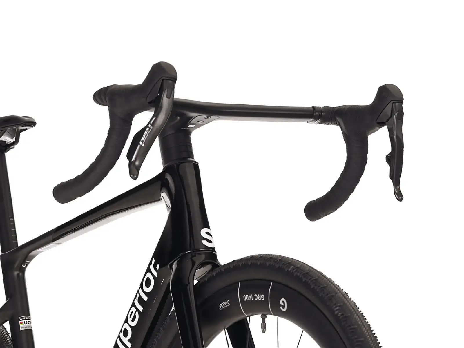 Superior XR 9.9 GR Gravelbike Gloss Black/Carbon
