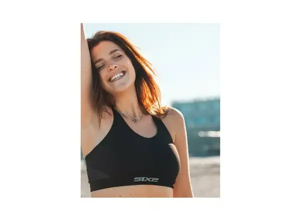 SIXS RG2 PRO Damen-Sport BH Schwarz