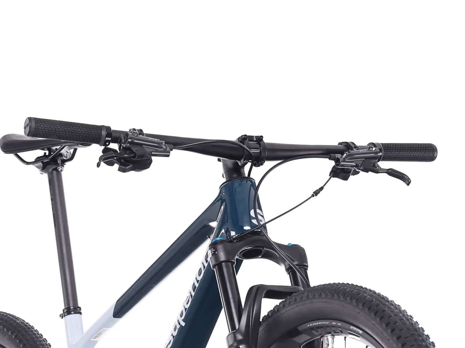Superior XP 9.8 Mountainbike Gloss Petrol / Petrol Grey