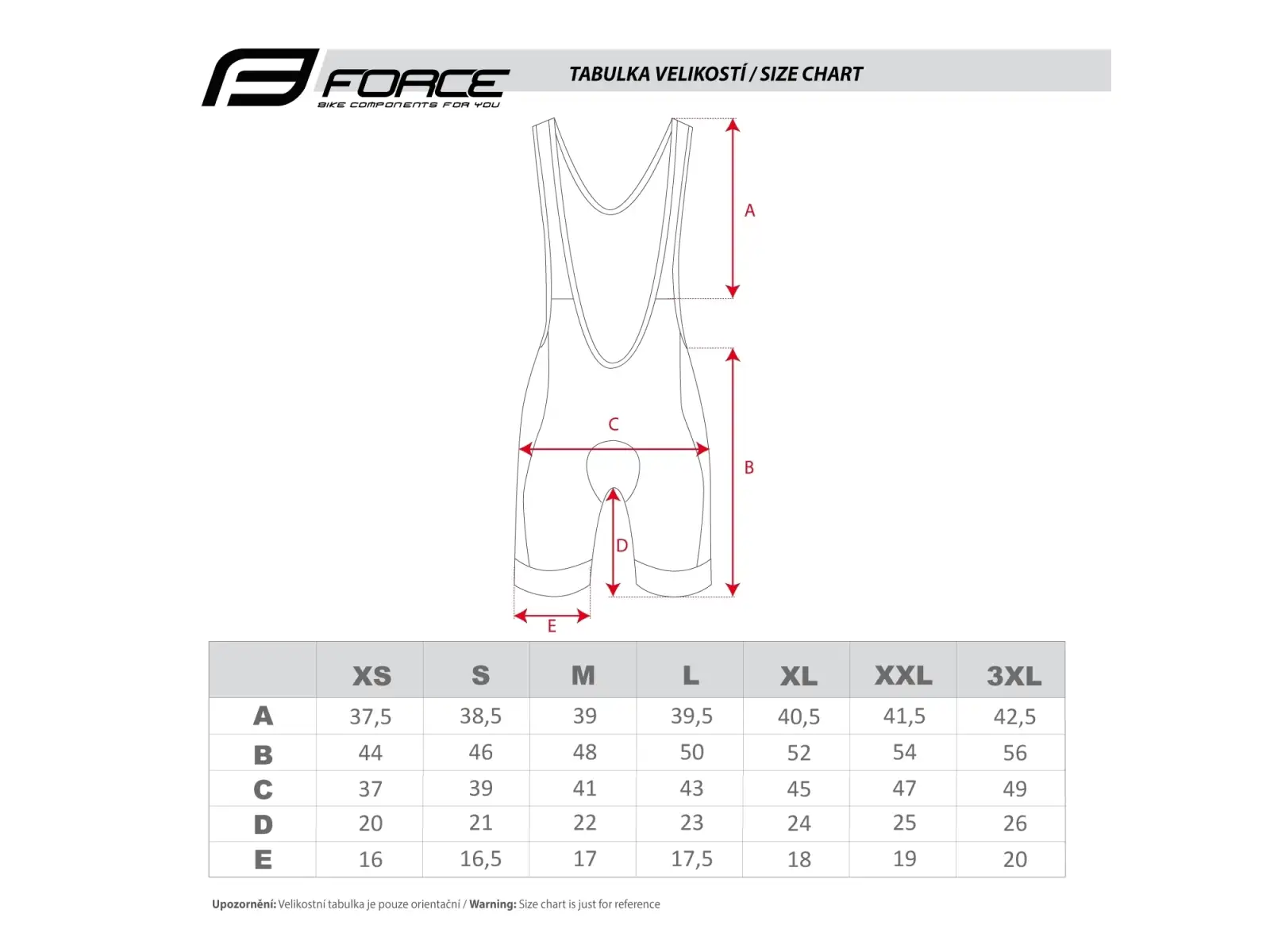 Force Stripe Herren-Trägerhose Einsatz - Schwarz/Rot