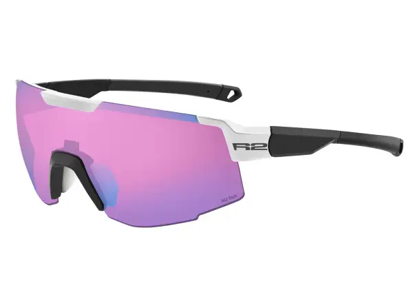 R2 Edge Brille weiß/schwarz/blau revo