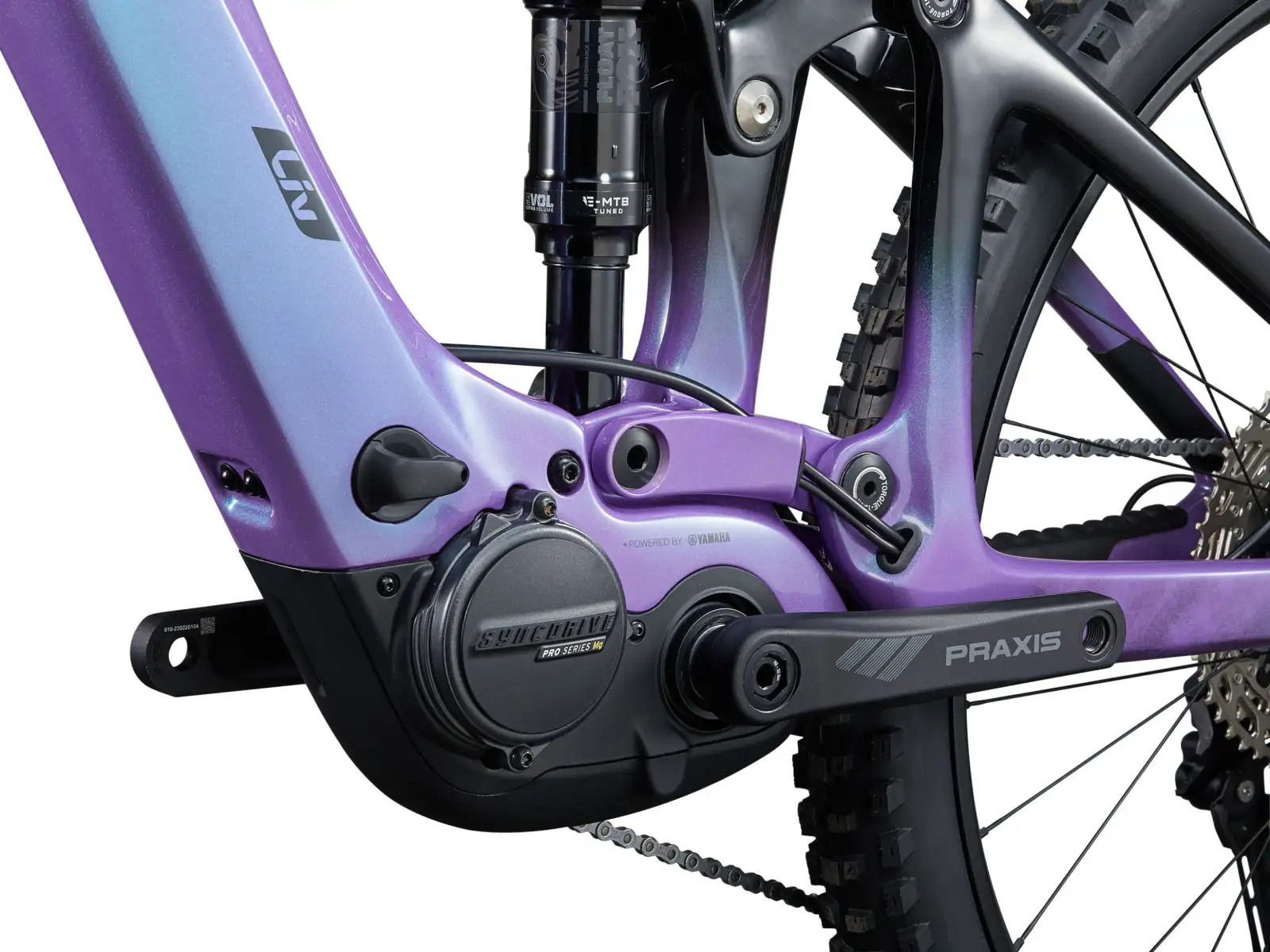 Liv Intrigue X Advanced E+ Elite 2 vollgefedertes E-Bike Digital Blurple