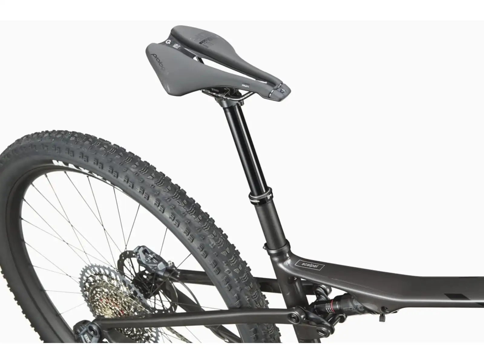 Cannondale Scalpel 2 Lefty Mountainbike Rauchschwarz