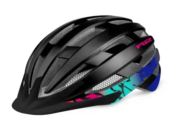 R2 Ventu Helm schwarz