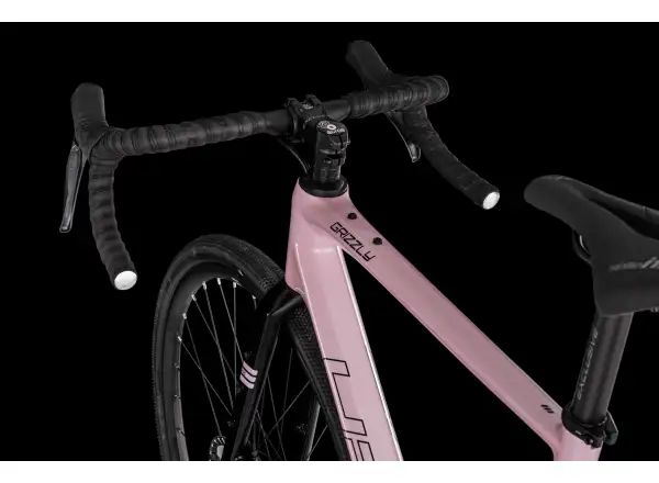 4Ever Grizzly Elite Gravelbike coral / black