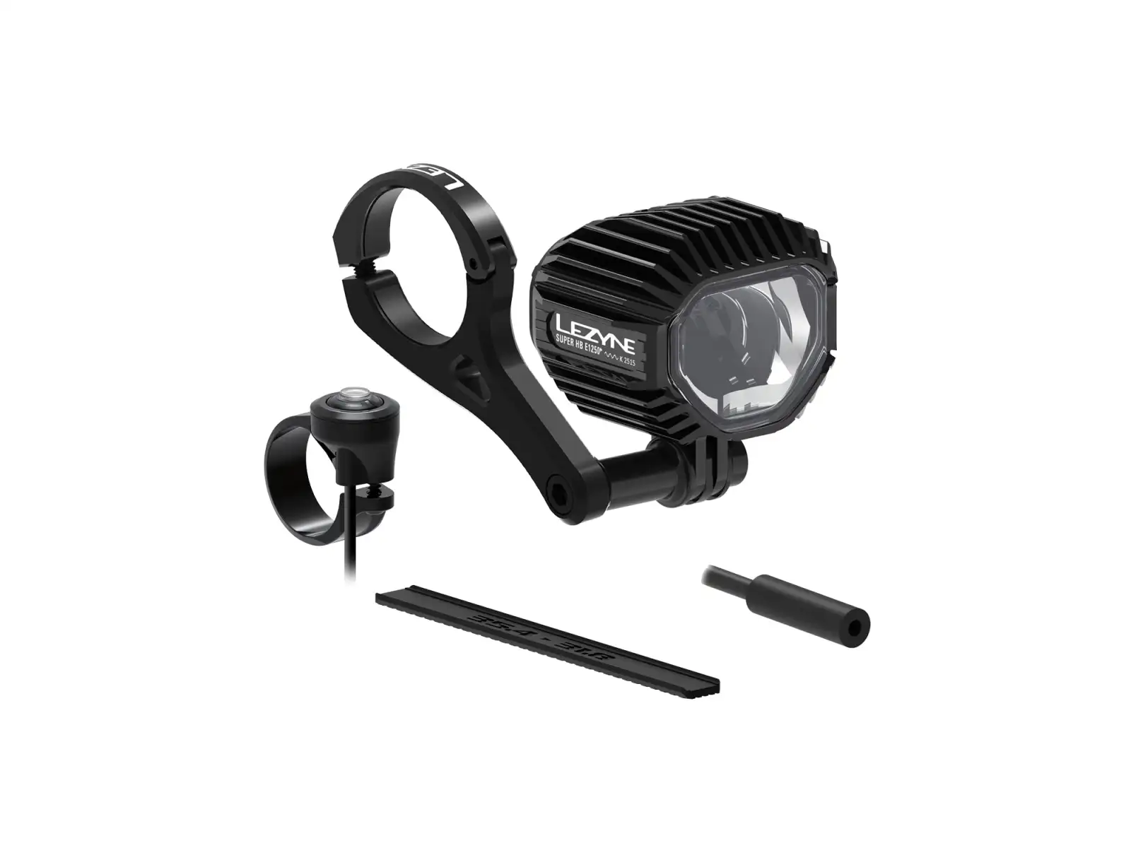 Lezyne E-Bike Super HB StVZO E1250+ Vorderlicht Black
