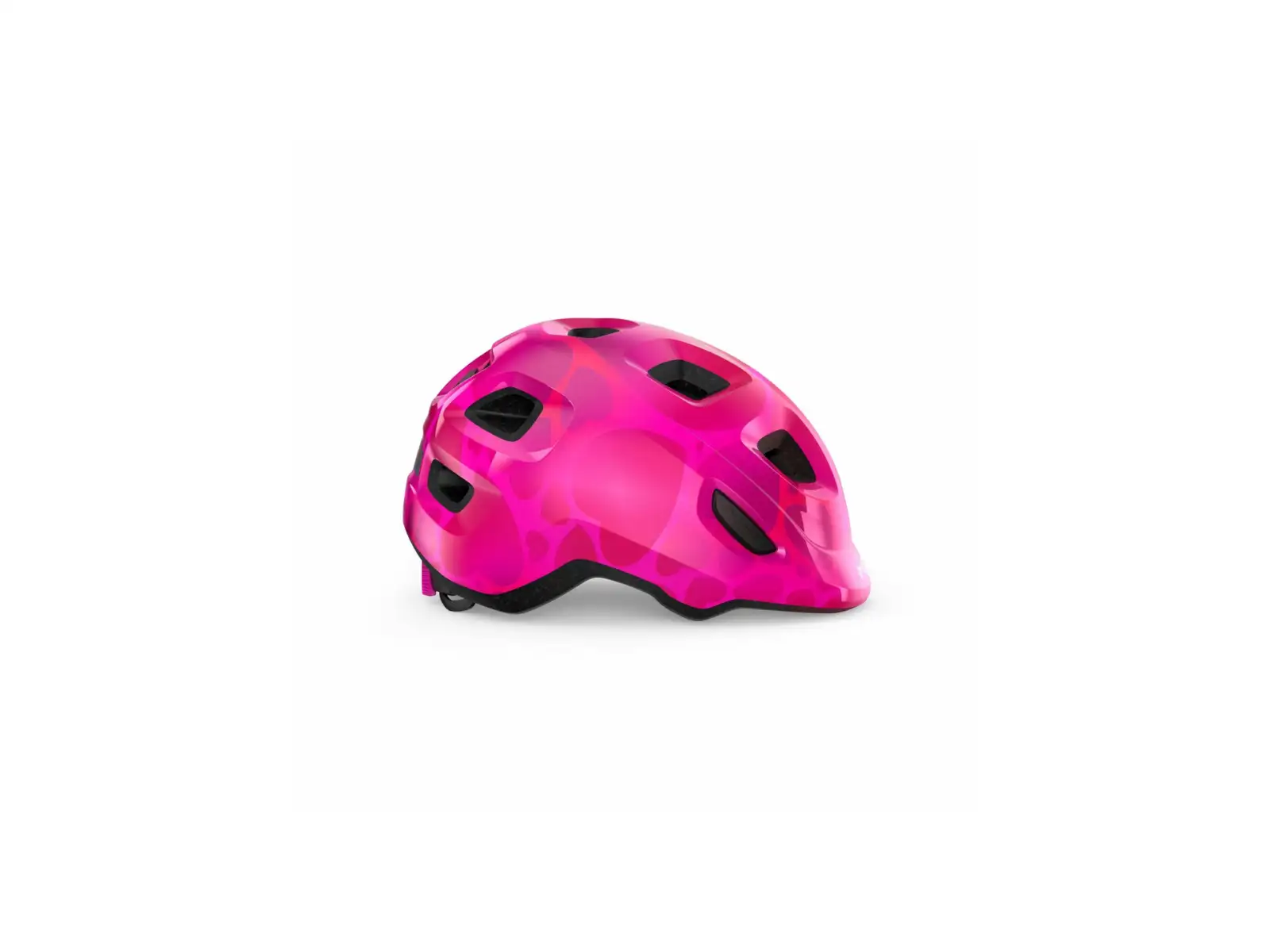 MET Hooray Kinderhelm Pink/Herzen