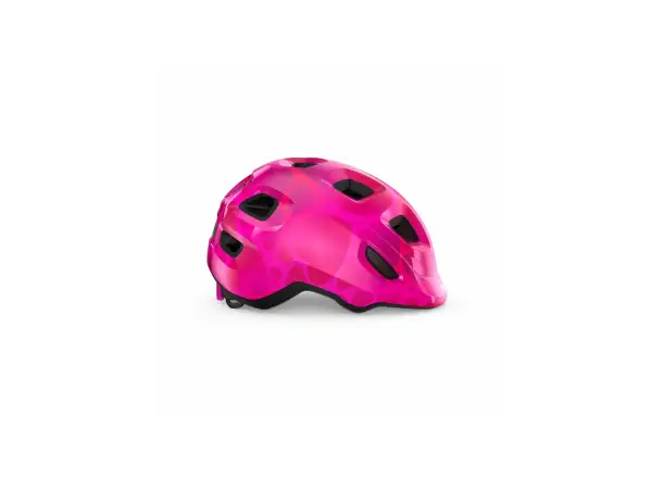 MET Hooray Kinderhelm Pink/Herzen