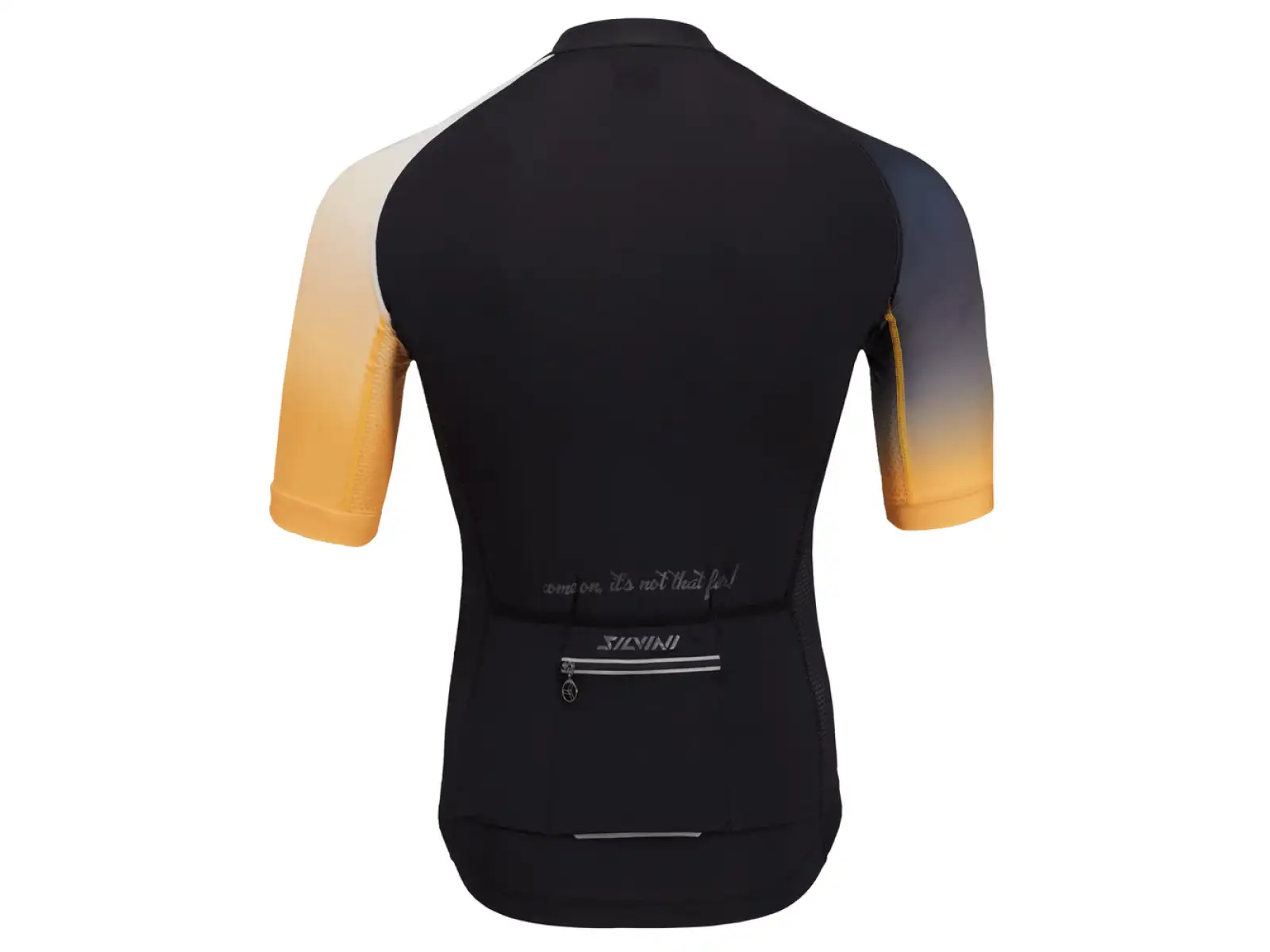 Silvini Mazzano Herren Kurzarmtrikot schwarz/gelb