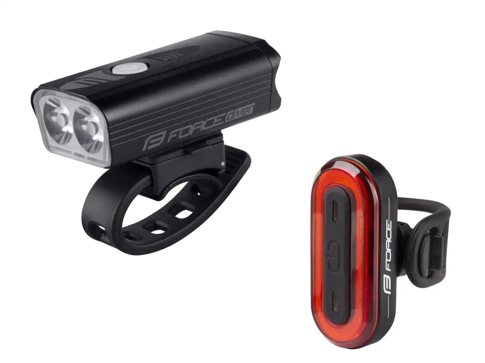 Force Diver ARC Set Front and Rear USB Lights
