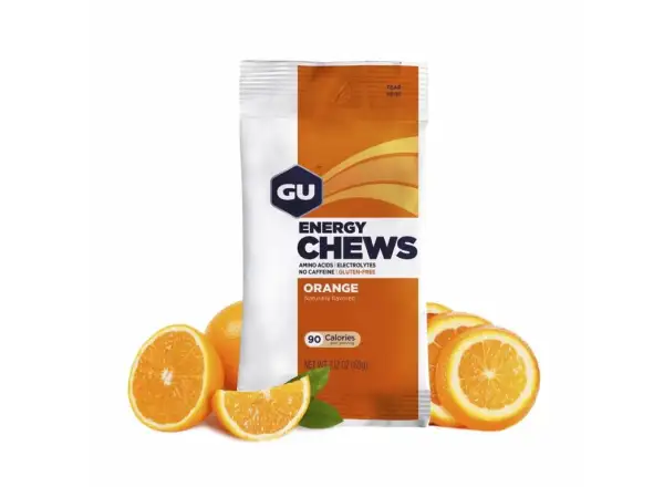 GU Energy Chews Bonbons Orange 60 g