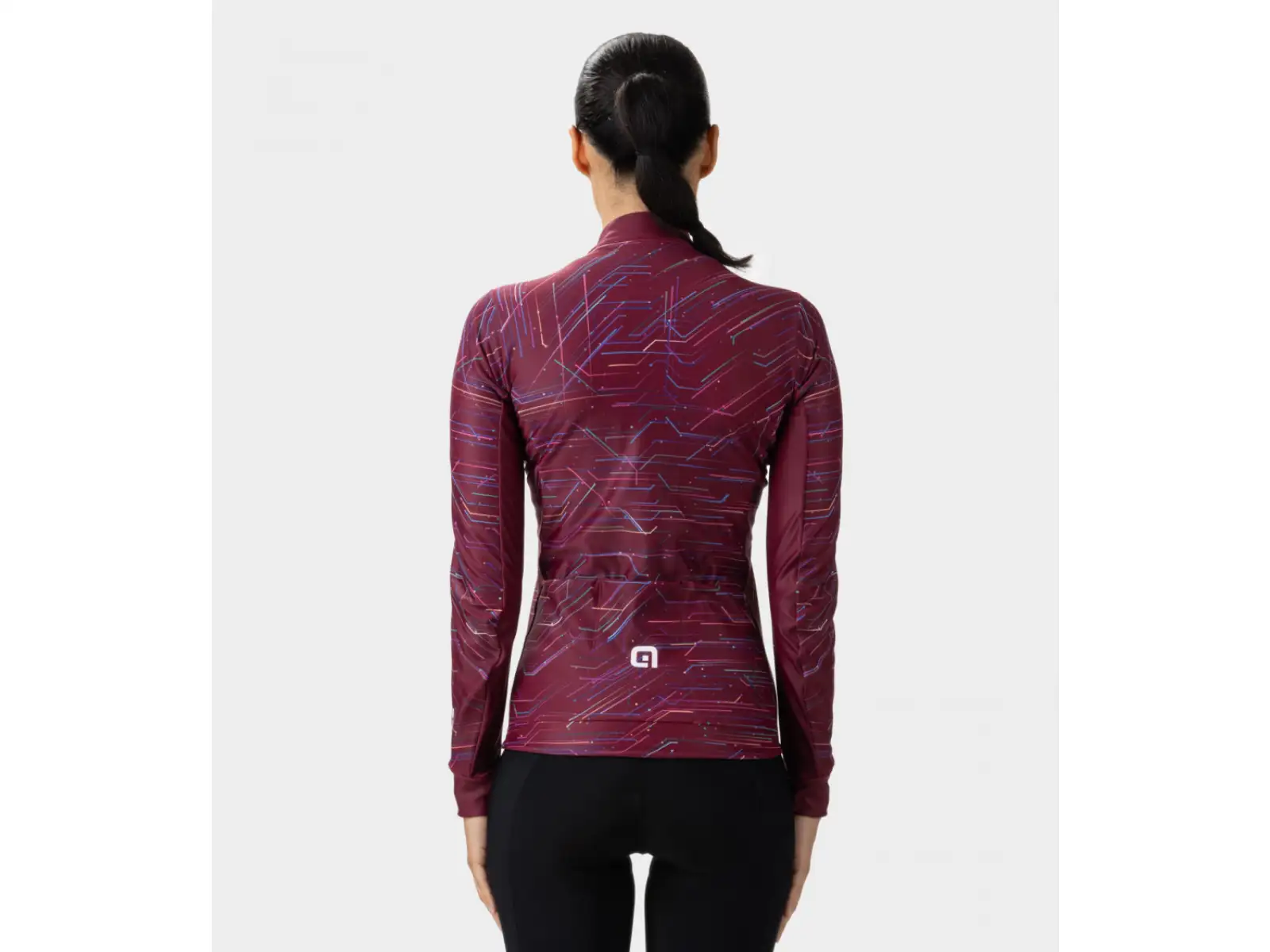 Alé Byte PR-E Damen Langarmtrikot Bordeaux