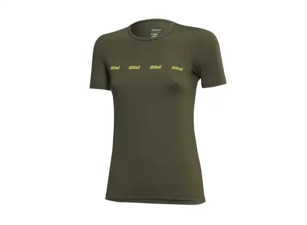 Dotout Metro Damen-Trikot Kurzarm Grün