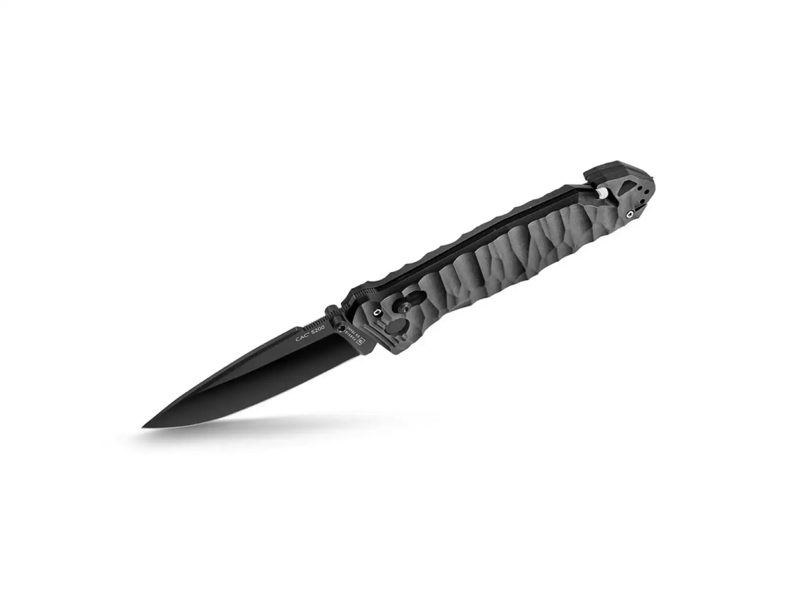 TB Outdoor CAC S200 Französische Armee PA6 FV Messer Textur schwarze